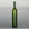 Haonai eco-friendly FDA,SGS food grade atrovirens wine glass bottle